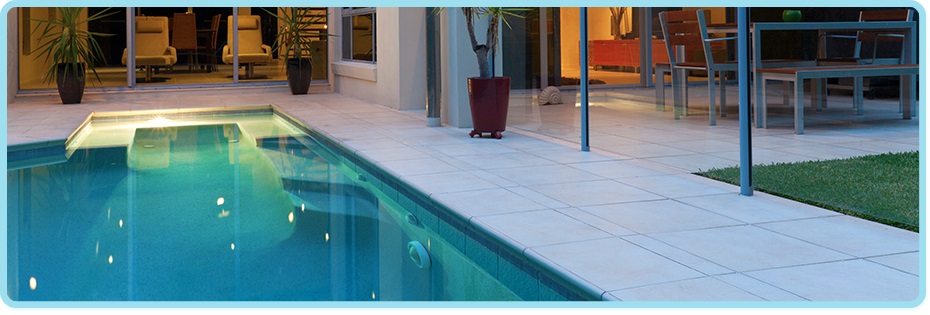 Modern Saltwater Pool in Torrance Hillside Home